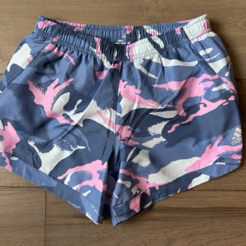 ADIDAS GIRLS ATHLETIC SHORTS